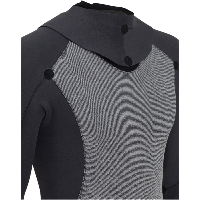 2024 Orca Mnner Vitalis Thermal Rckenreiverschluss Open Water Swim Neoprenanzug NN2U - Black